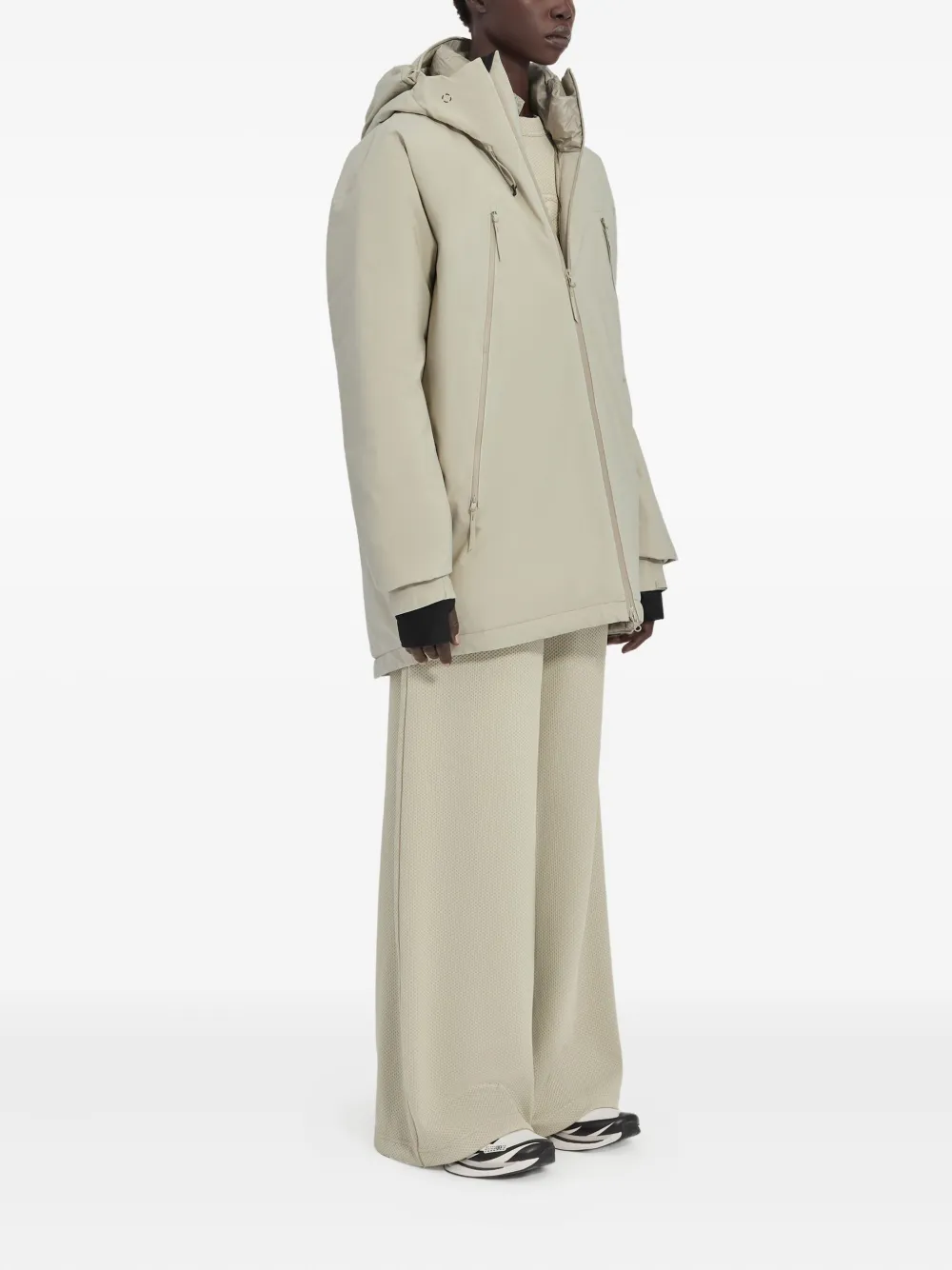 MM6 Maison Margiela X Salomon Jack met capuchon Beige