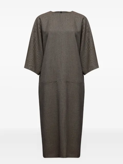 MM6 Maison Margiela textured midi dress