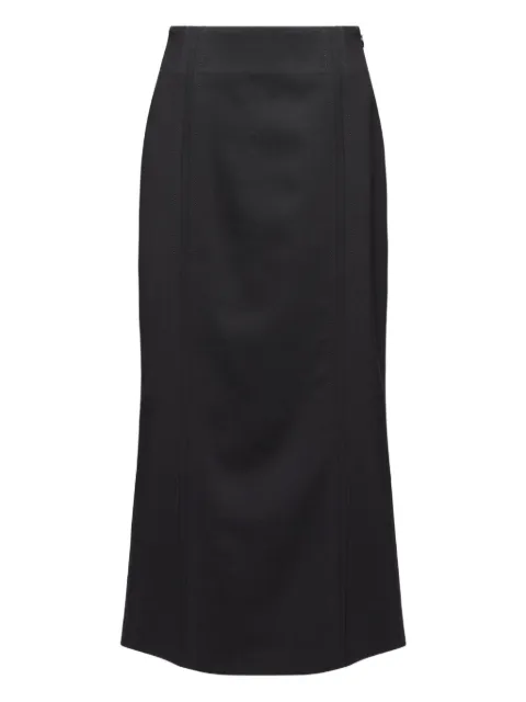 MM6 Maison Margiela back-slit midi skirt