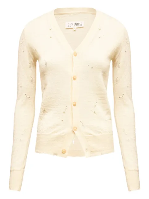 MM6 Maison Margiela Geknöpfter Cardigan