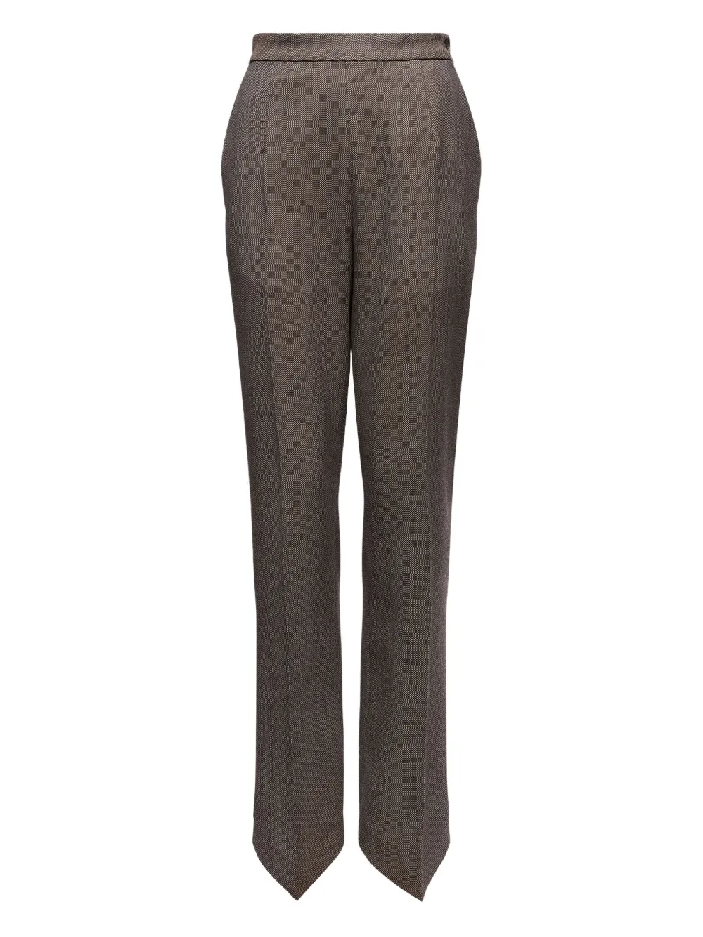 MM6 Maison Margiela バージンウール パンツ - ブラウン MM6 Maison Margiela バージンウール パンツ - ブラウン