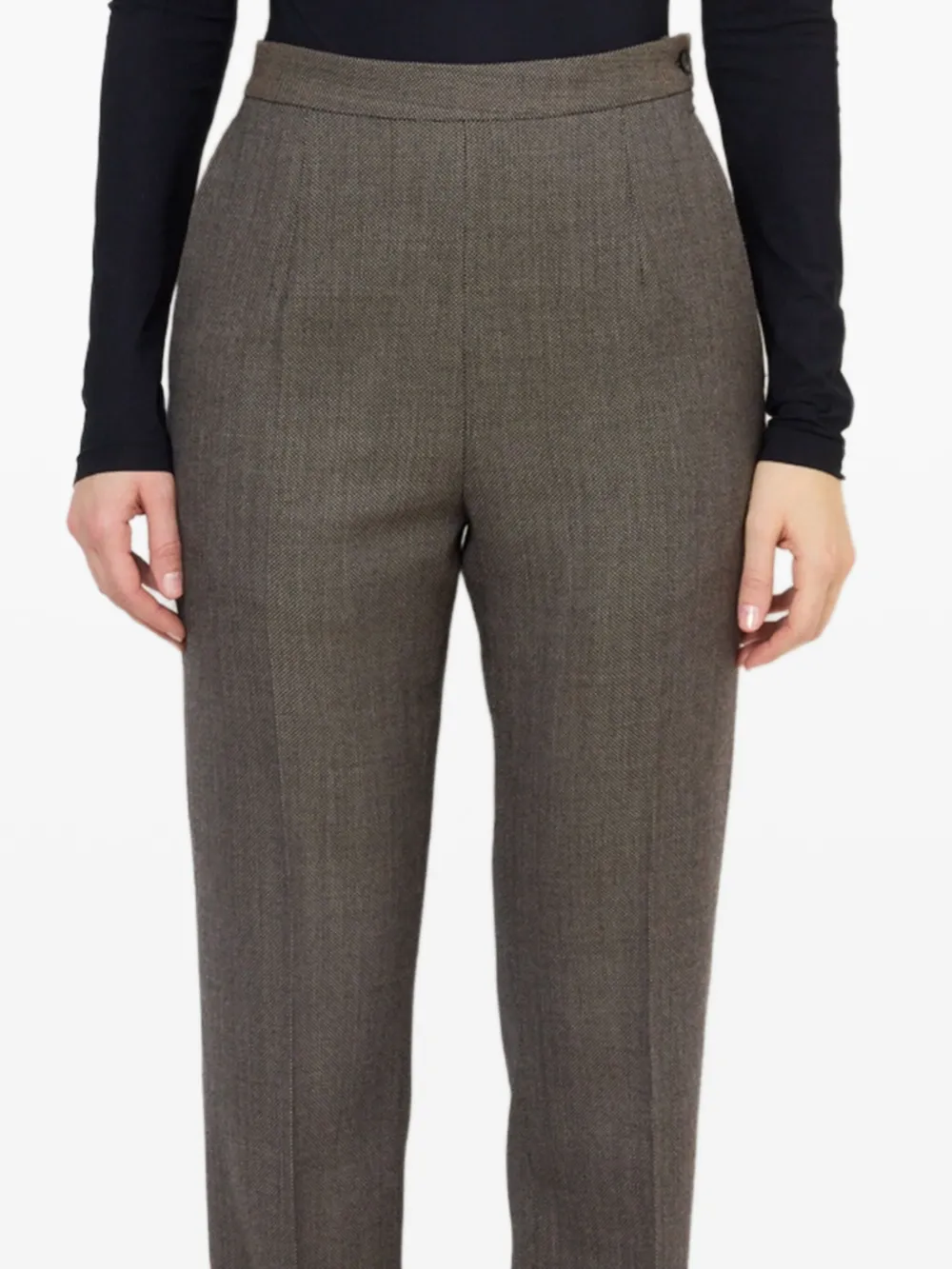 MM6 Maison Margiela Wollen broek Bruin