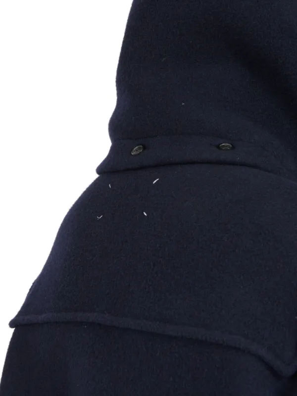 Maison Margiela ダッフルコート ネイビー 46 Maison Margiela ダッフルコート ネイビー 46 Maison Margiela