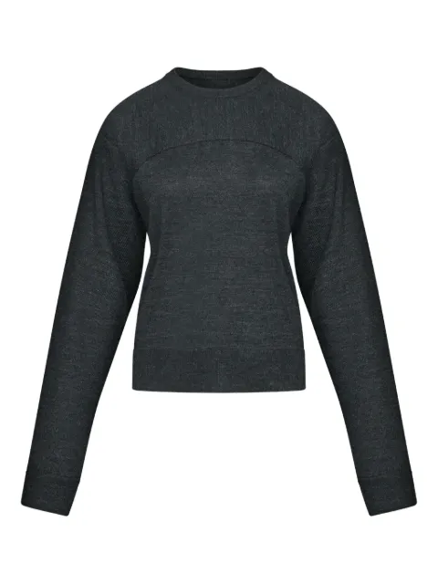MM6 Maison Margiela crew-neck long-sleeve T-shirt