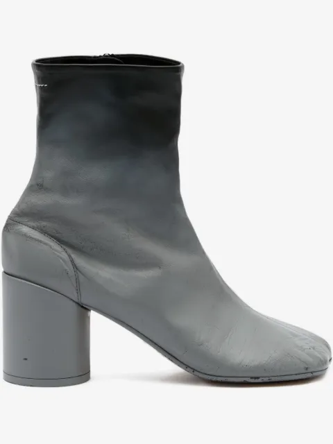 MM6 Maison Margiela leather ankle boots