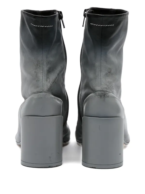 MM6 Maison Margiela Stivaletti In Pelle | Grigio | FARFETCH IT