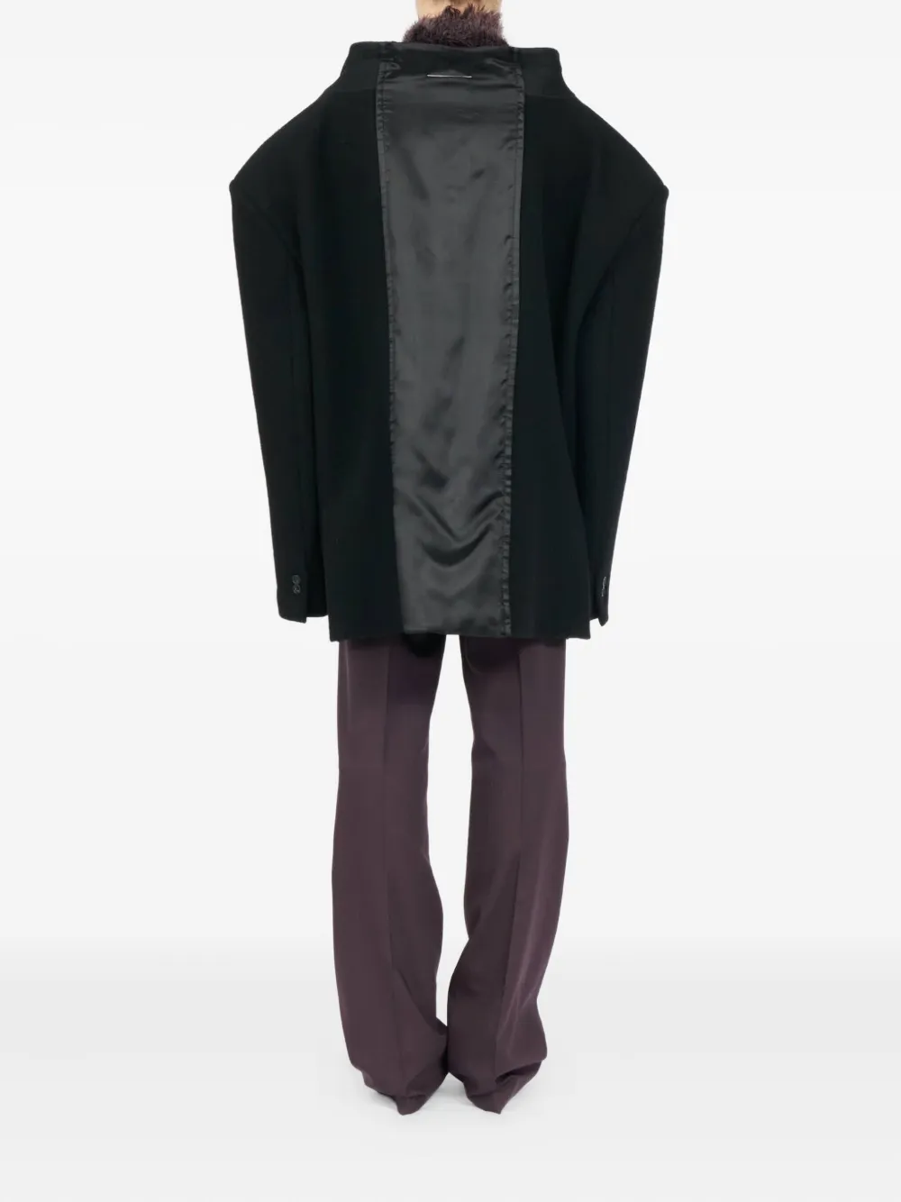 Mm6 Maison Margiela Single-breasted Blazer In Black