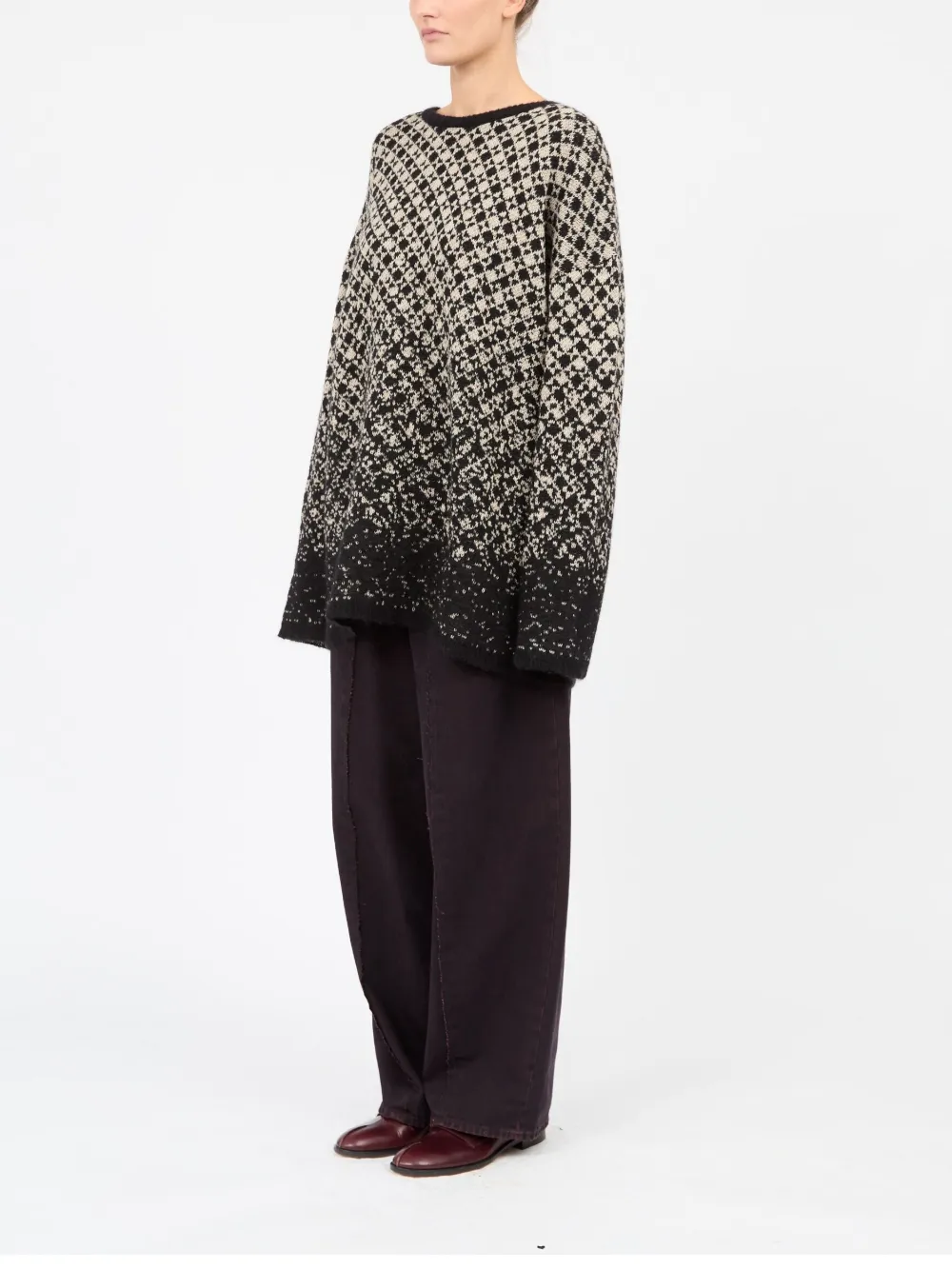 MM6 Maison Margiela Wollen trui Zwart
