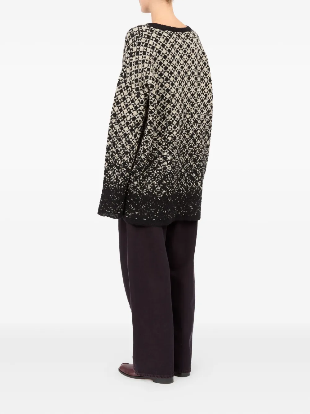 MM6 Maison Margiela Wollen trui Zwart