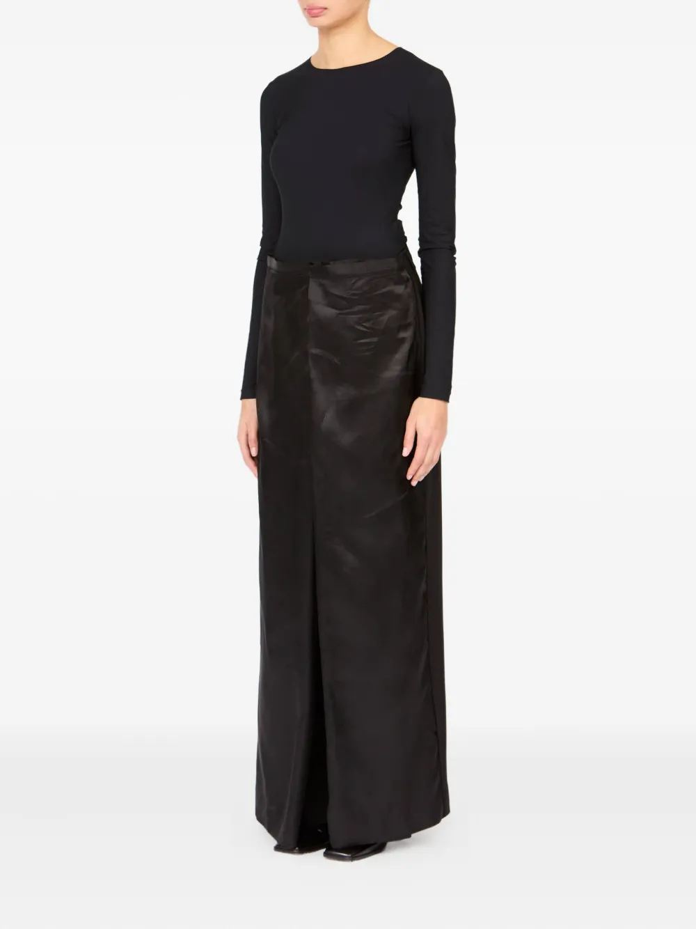 MM6 Maison Margiela Broek met vlakken Zwart
