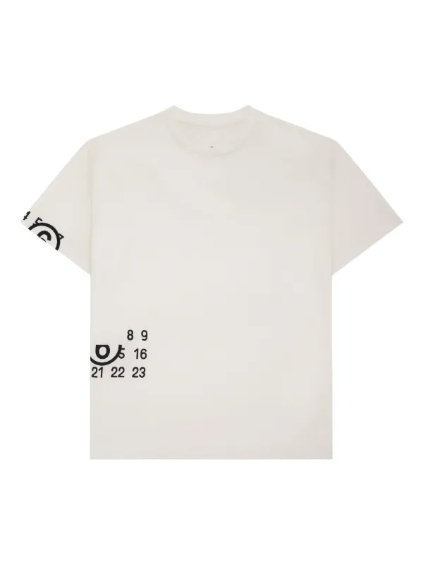 MM6 Maison Margiela MM6 Spiga Tシャツ | ホワイト | FARFETCH JP