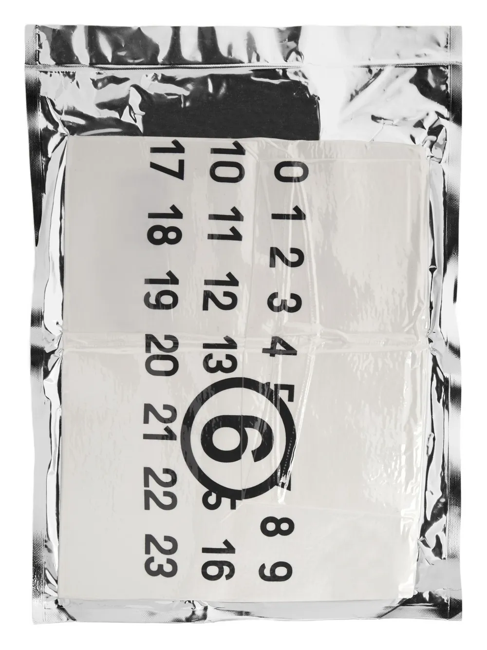 MM6 Maison Margiela Spiga Capsule Numbers T-shirt Wit