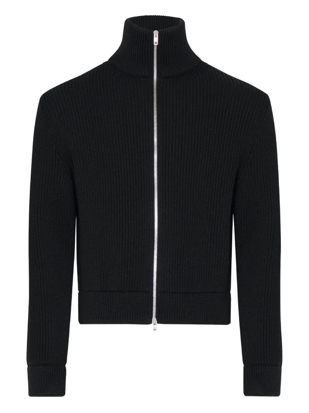 Maison Margiela バージンウール カーディガン - ブラック Maison Margiela バージンウール カーディガン - ブラック