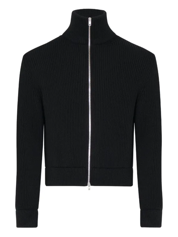 Maison Margiela バージンウール カーディガン | ブラック | FARFETCH JP