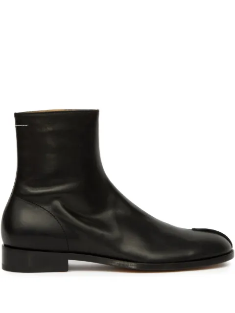 MM6 Maison Margiela leather ankle boots