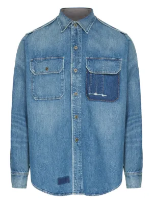 Valentino Garavani ヴァレンティノ ロックスタッズ デニムシャツ