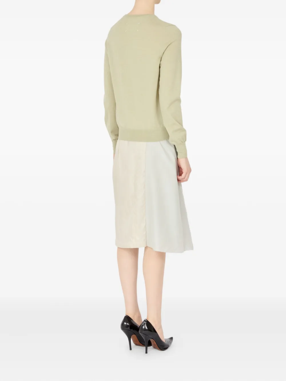 Maison Margiela Wollen trui Beige