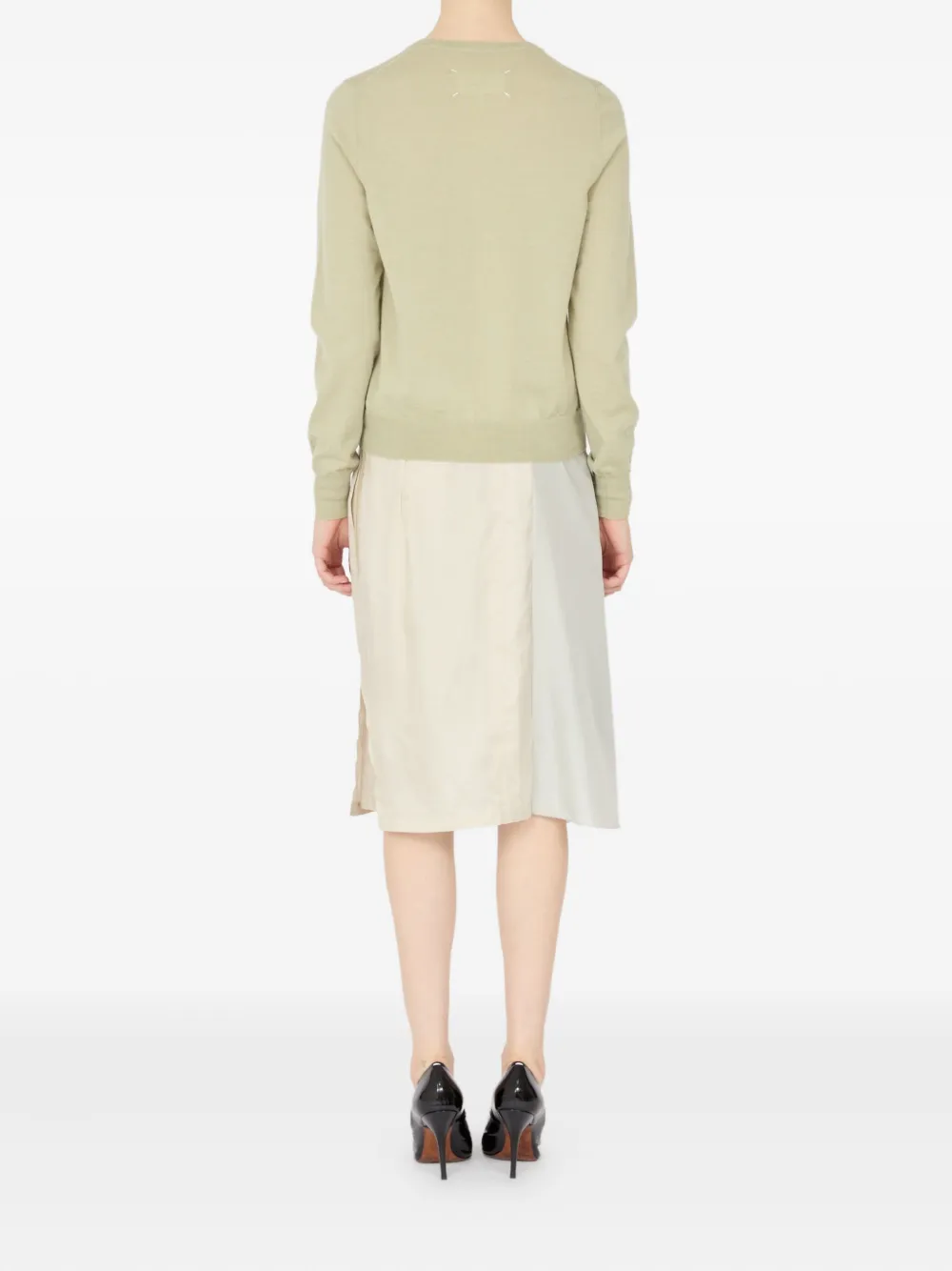 Maison Margiela Wollen trui Beige