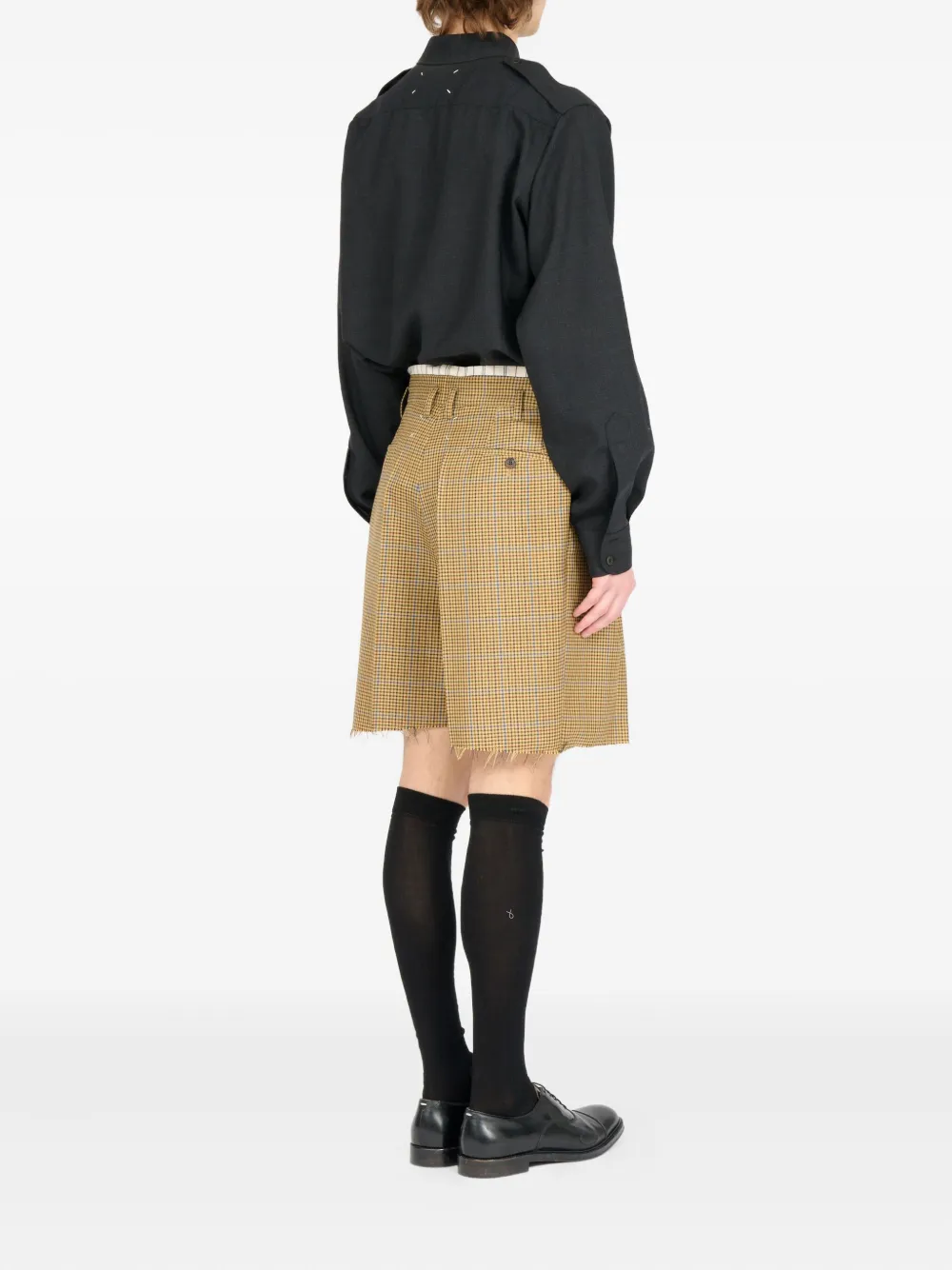 Maison Margiela Geruite shorts Beige