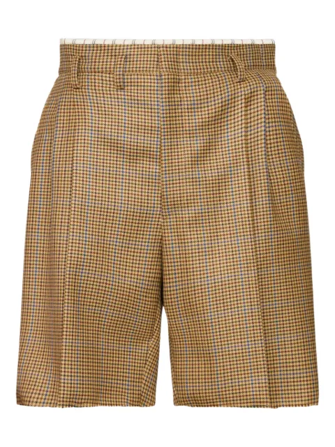 Maison Margiela check-print tailored shorts