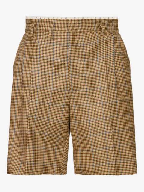 Maison Margiela check-print tailored shorts