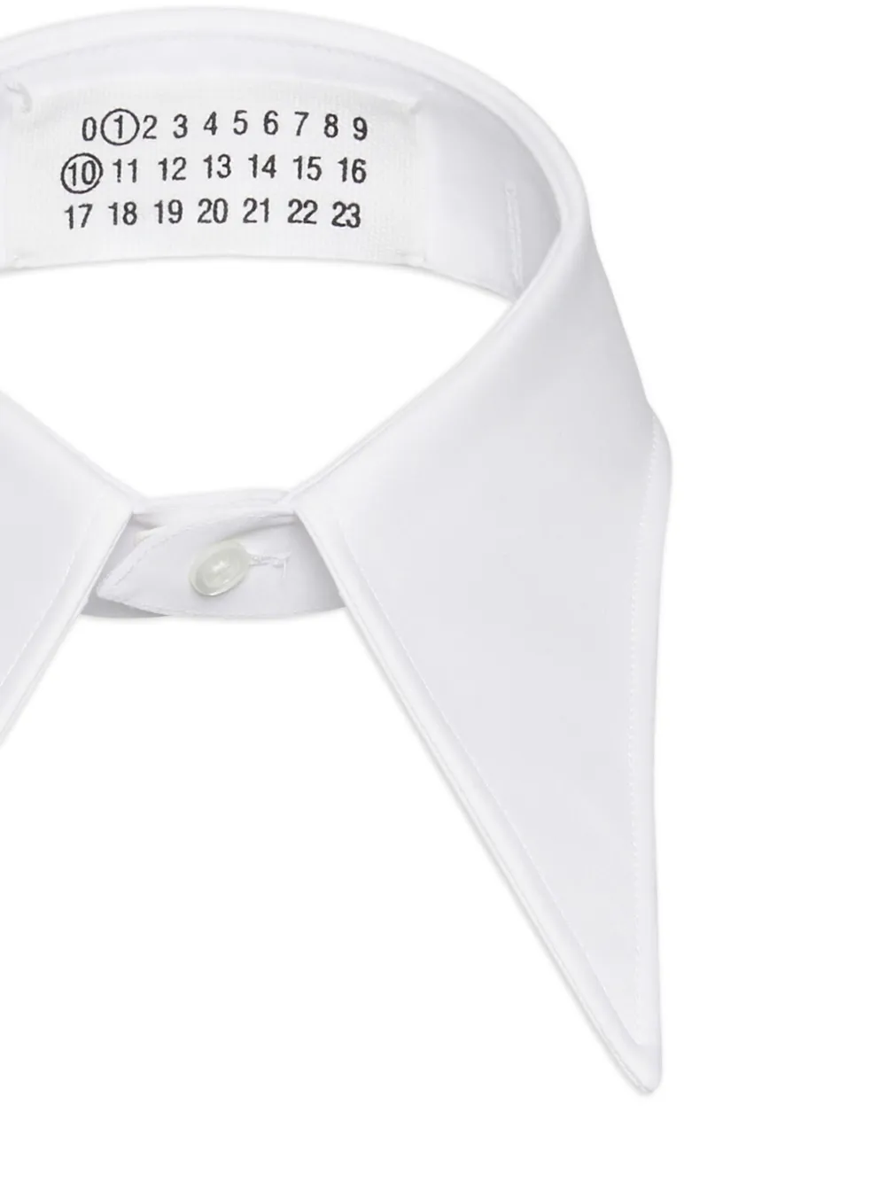Maison Margiela Katoenen overhemdkraag - Wit