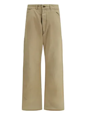 Maison Margiela コーデュロイパンツ 2018AW Maison Margiela ストレートパンツ | グリーン | FARFETCH JP