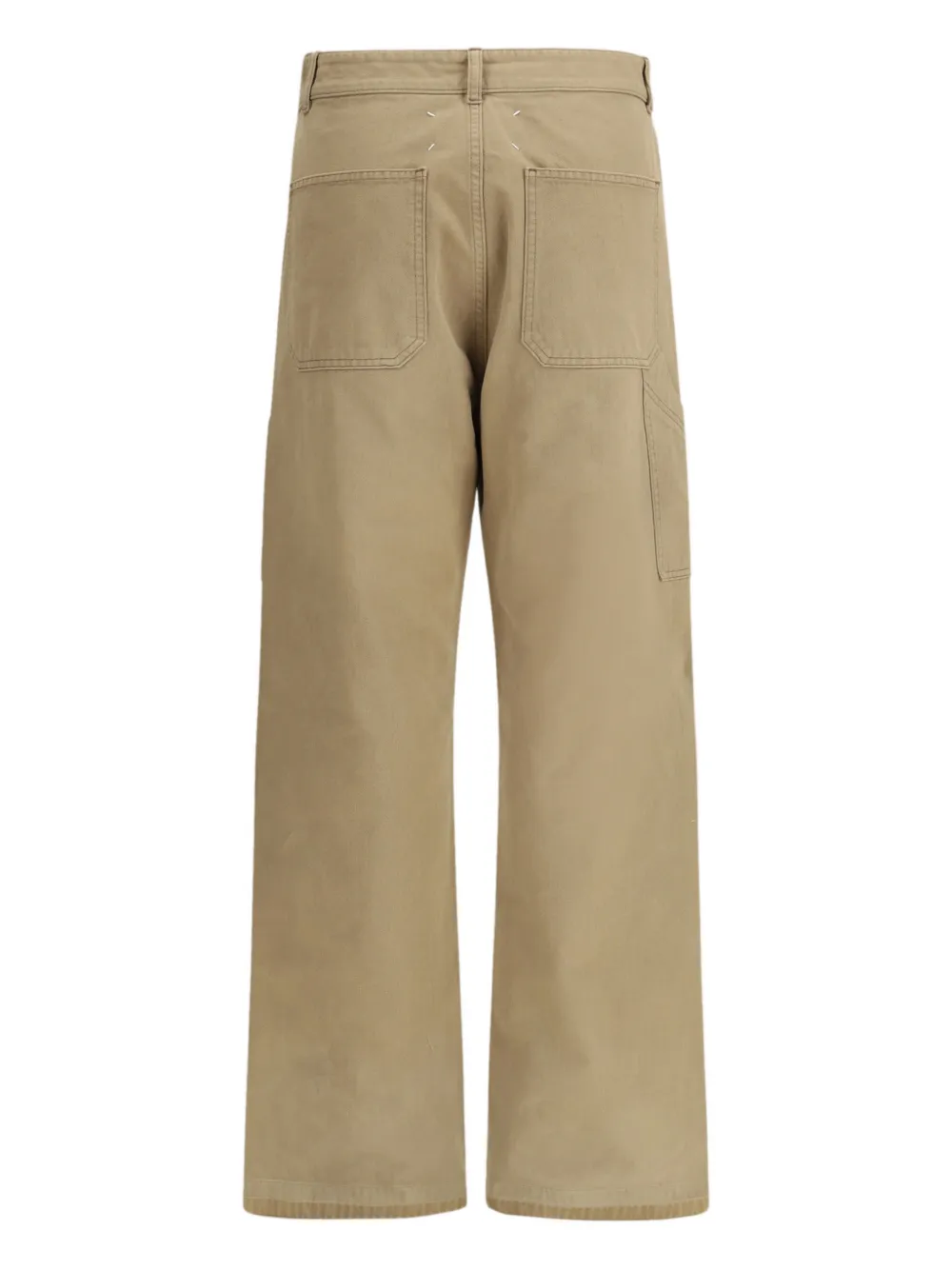  Maison Margiela Herringbone Five-pocket Trousers - Neutrals 