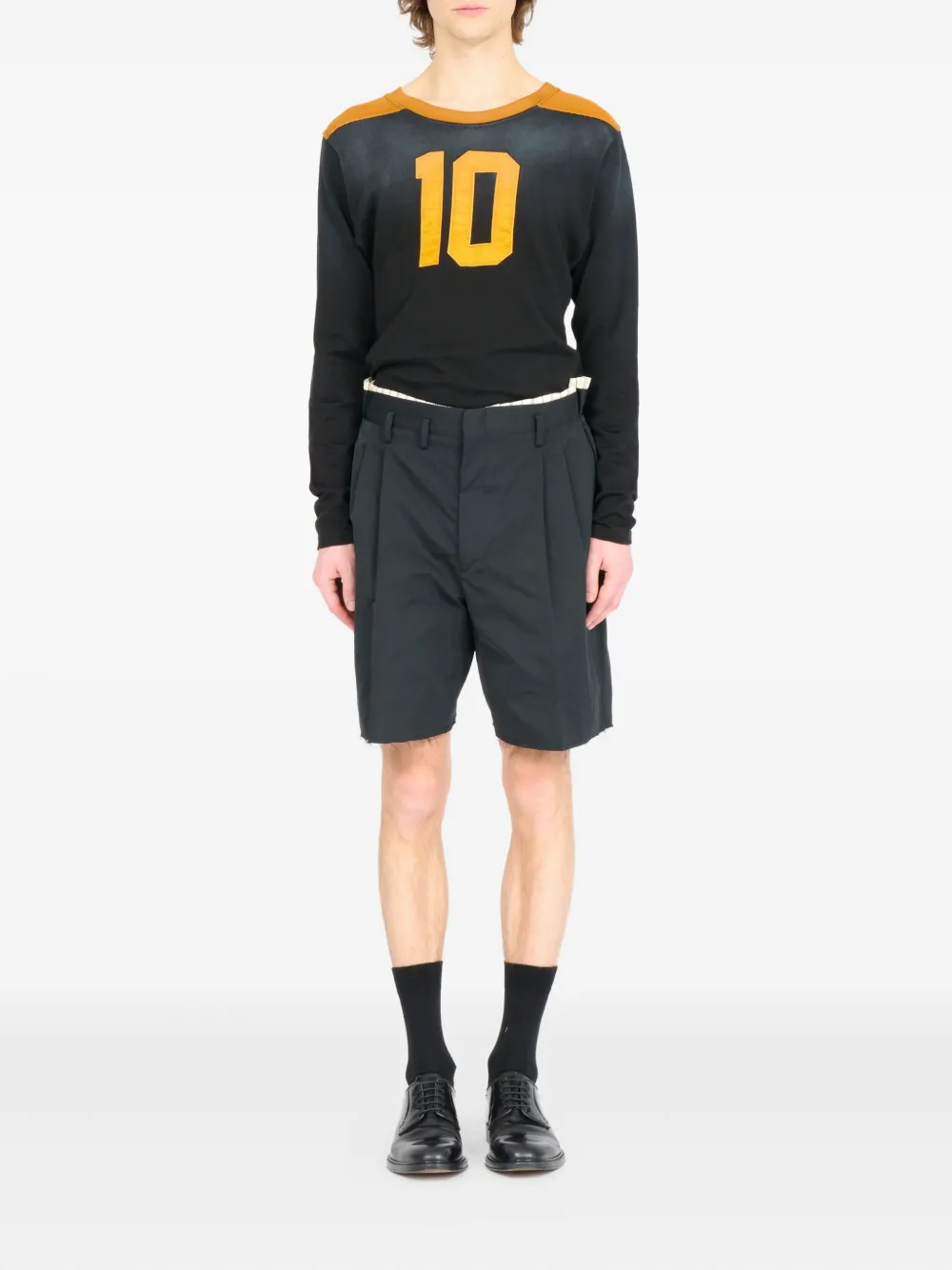 Maison Margiela Formele shorts - Zwart