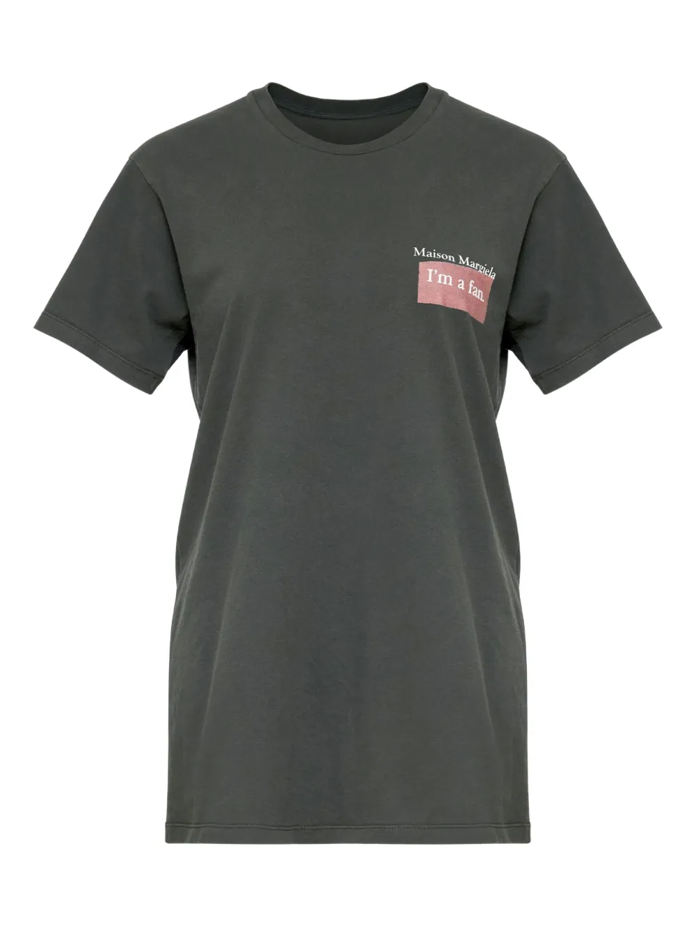 Maison Margiela T-shirt met tekst Grijs