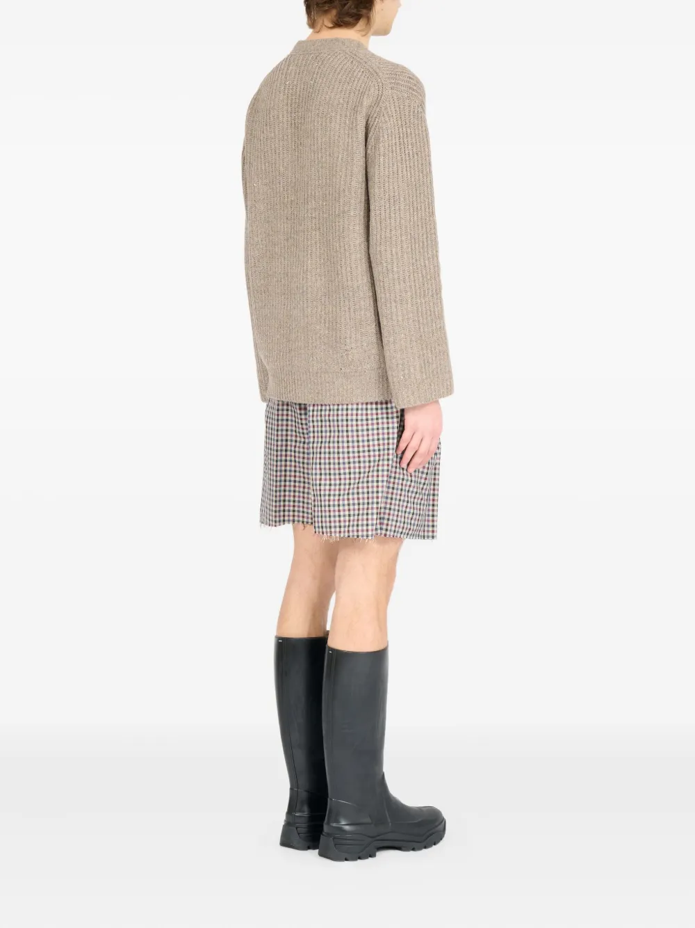 Maison Margiela Button-up vest Beige