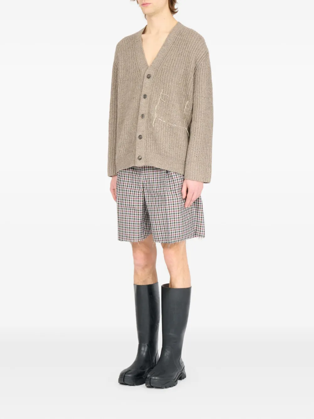 Maison Margiela Button-up vest Beige