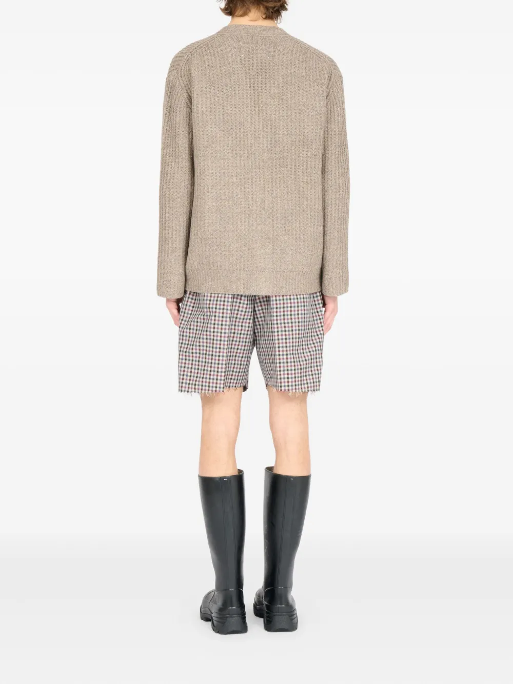 Maison Margiela button-up textured cardigan | Cardigans | Image 2