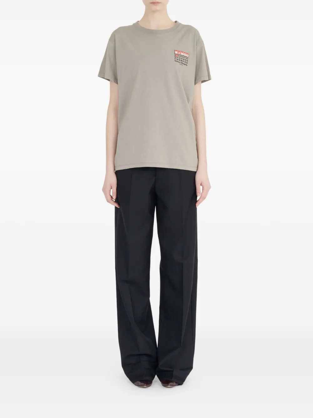 Maison Margiela Numbers-print T-shirt | T-Shirts & Jersey Shirts | Image 2