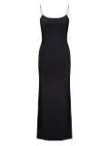 MM6 Maison Margiela slip maxi dress - Black