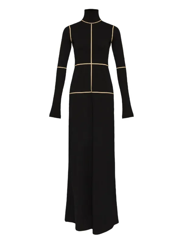 MM6 Maison Margiela タートルネック ドレス | ブラック