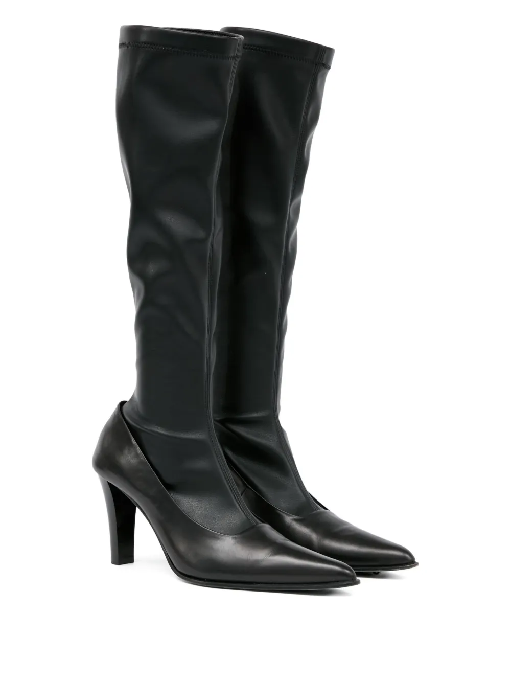 MM6 Maison Margiela Leren pumps Zwart