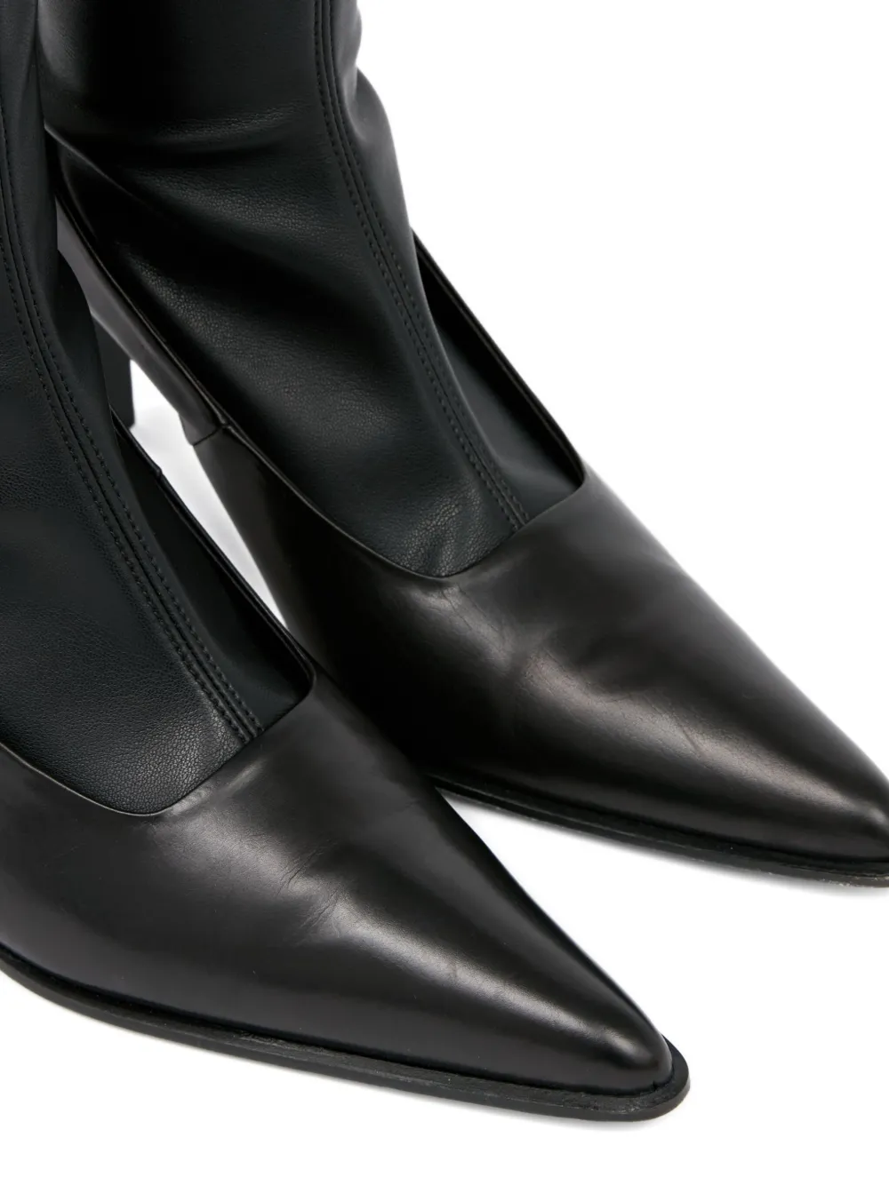 MM6 Maison Margiela Leren pumps Zwart