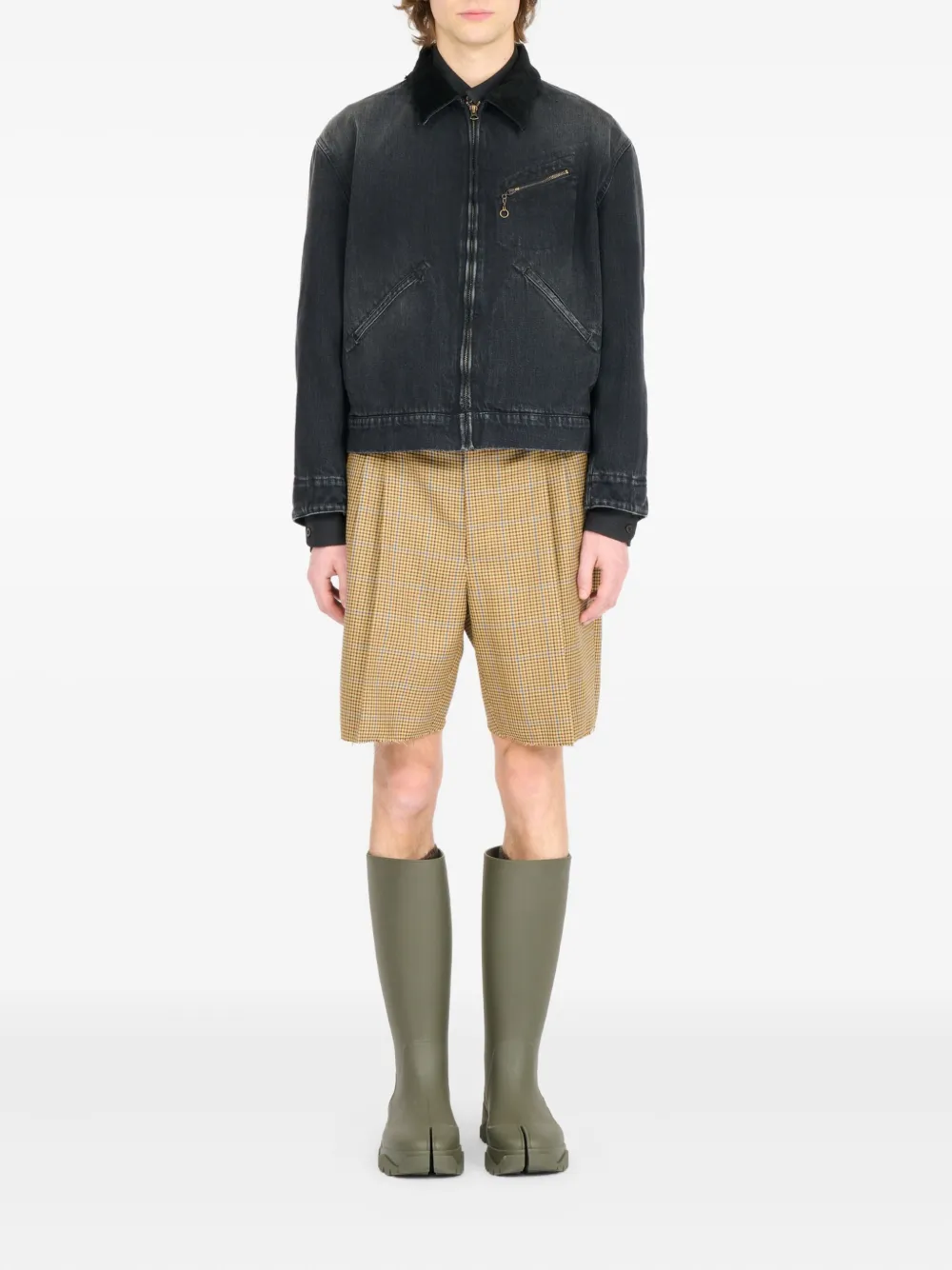 Maison Margiela chamarra de algodón | Chamarras de mezclilla | Image 2