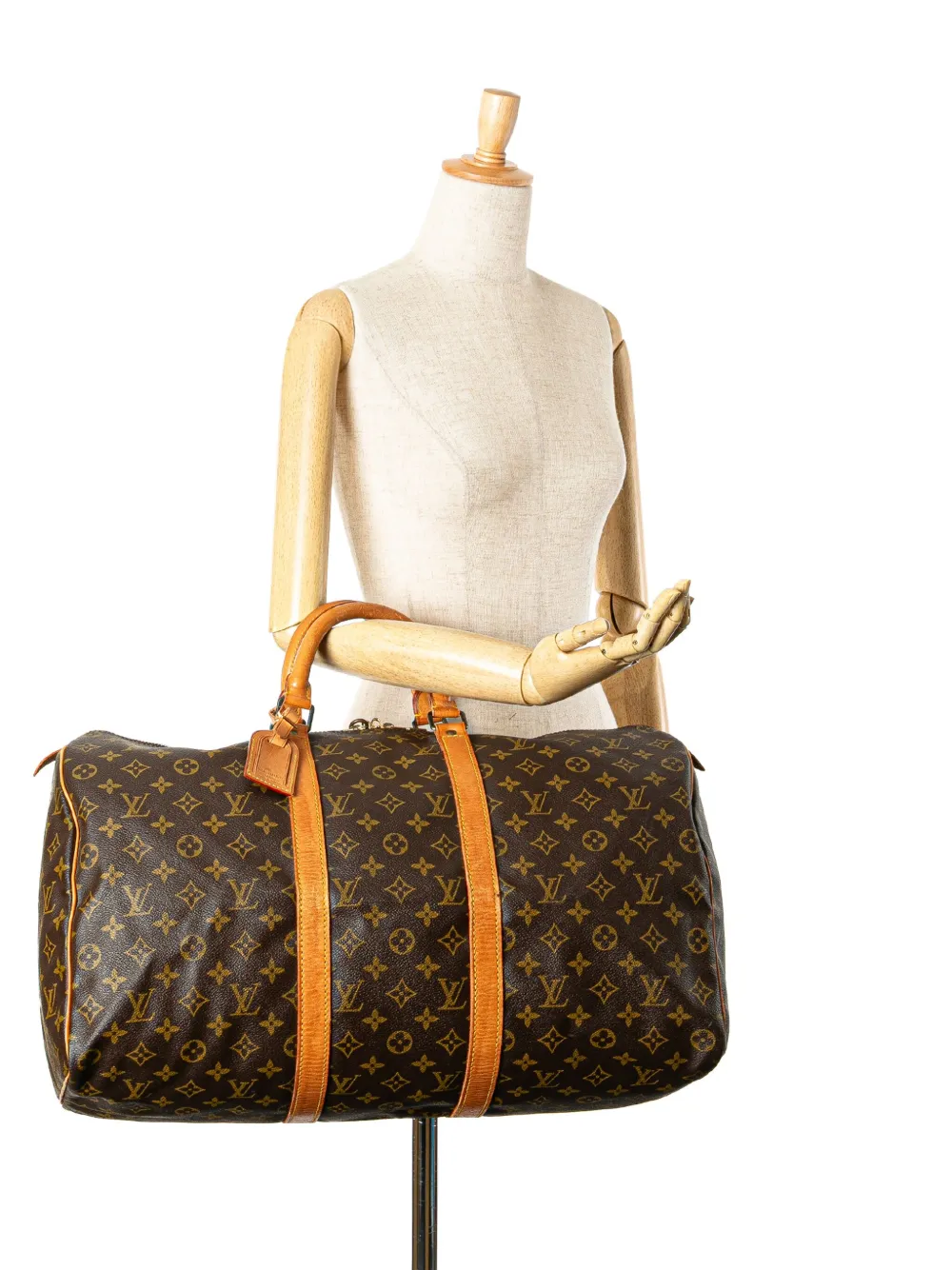 Louis Vuitton Pre-Owned 20th Century Monogram Keepall 50 travel bag | Pre-Owned | Image 2