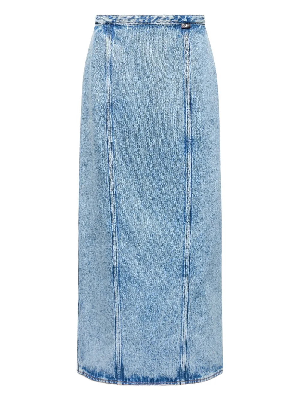 MM6 Maison Margiela デニムパネルスカート - ブルー MM6 Maison Margiela デニムパネルスカート - ブルー