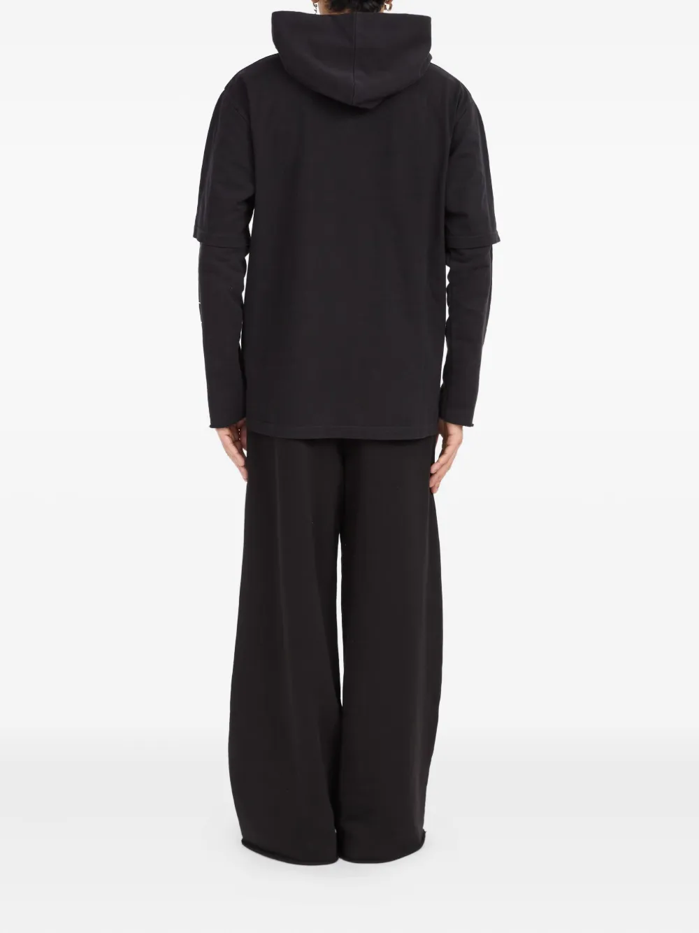 MM6 Maison Margiela Hoodie met print Zwart