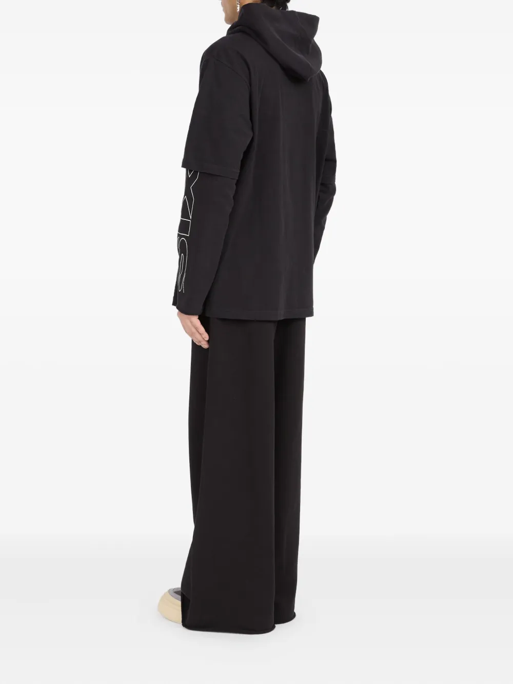 MM6 Maison Margiela Hoodie met print Zwart