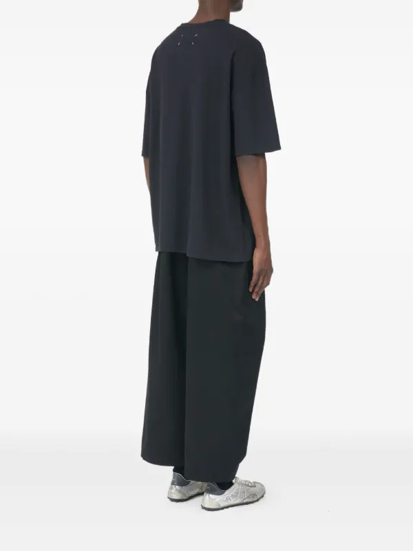 Maison Margiela numeric-logo T-shirt | Blue | FARFETCH