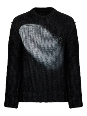 Comme Des Garçons Homme Plus ケーブルニット セーター | ブラック