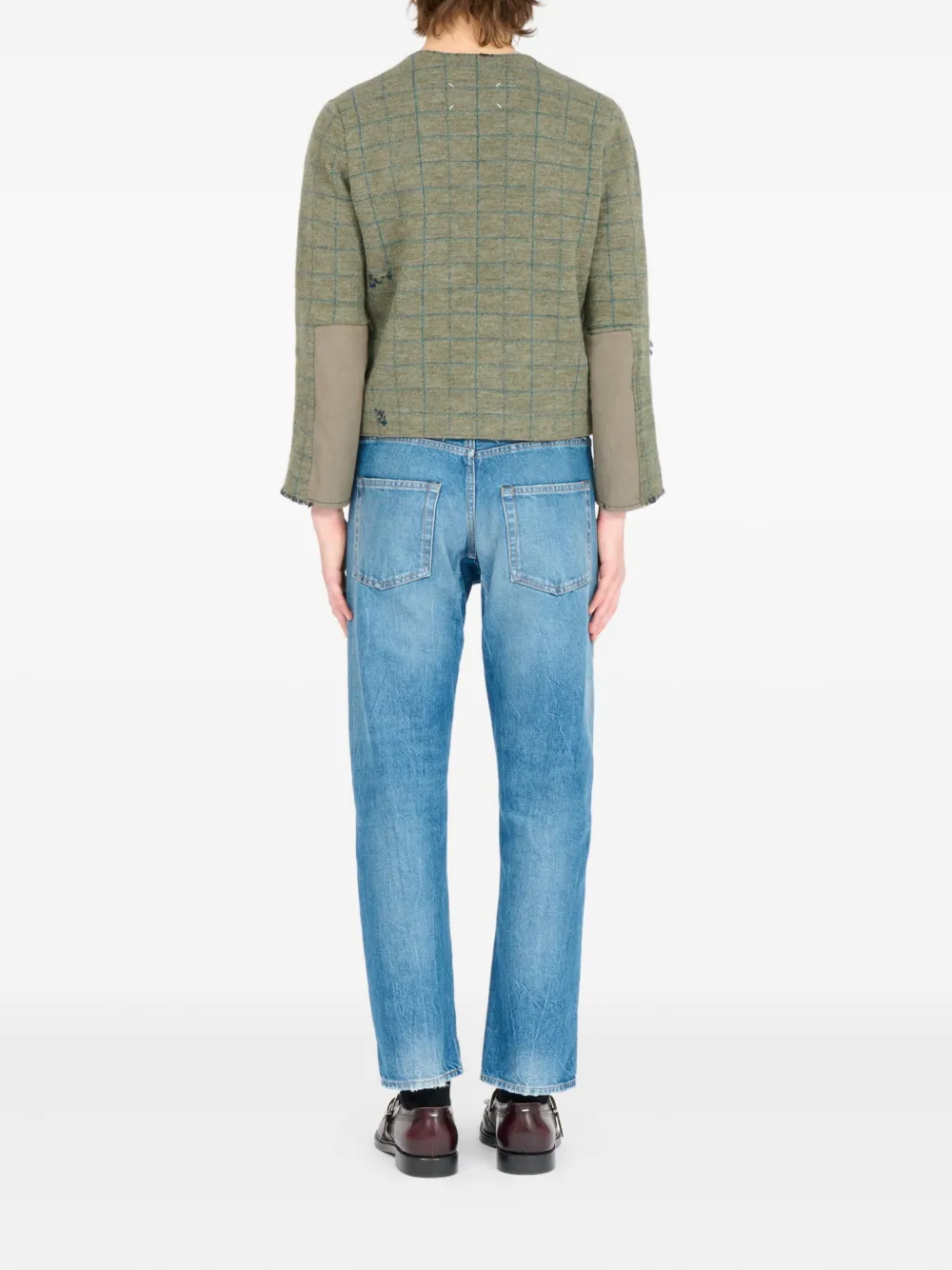 Maison Margiela Vest van scheerwol Groen