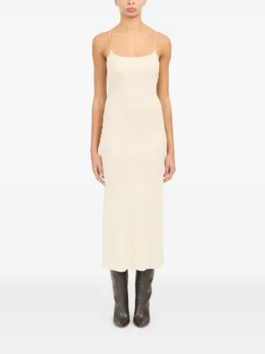 ワンピース MM6 MAISON MARGIELA Woman Dress Cream S62CT0247S47294 102 MM6 MAISON MARGIELA | Cream Women's Short Dress | YOOX