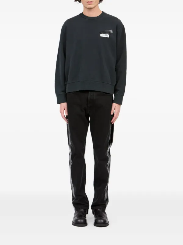 MM6 Maison Margiela スウェットシャツ | ブラック | FARFETCH JP