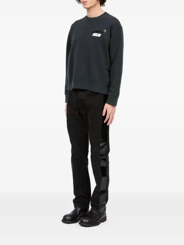 MM6 Maison Margiela スウェットシャツ | ブラック | FARFETCH JP