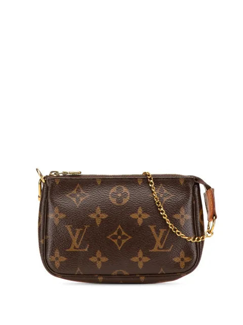 Louis Vuitton Pre-Owned شنطة يد 'مونوغرام ميني بوشيت أكسسوار' 2019